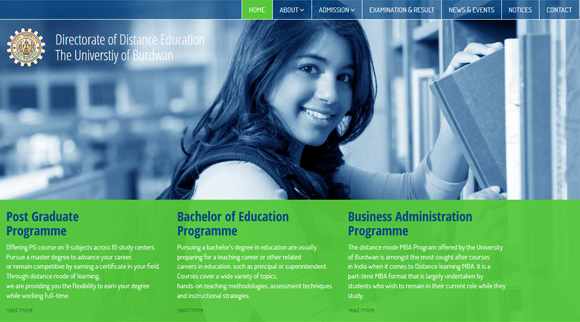 Directorate of Distance Education, The University of Burdwan